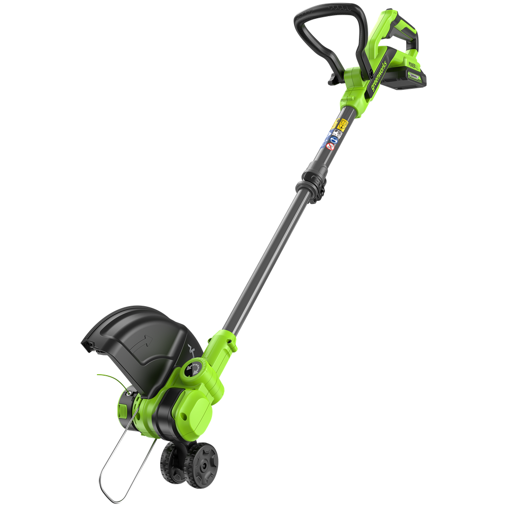 Триммер аккумуляторный Greenworks G24LT301, 24V, 30 см, с 1хАКБ 4А и ЗУ (2113207UB)