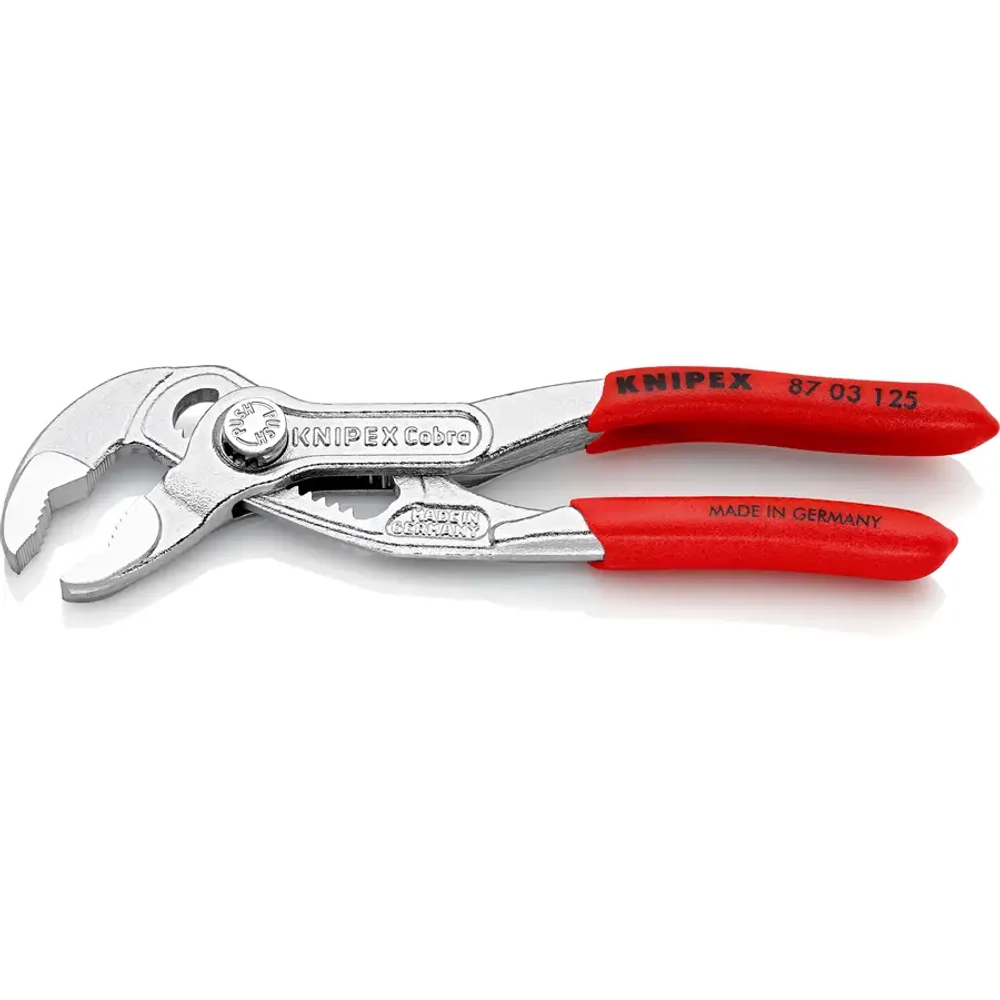 Клещи хромированные Cobra® 125 мм Knipex 87 03 125