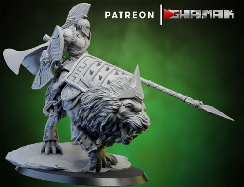Grand Alliance Order Stormcast Eternal Vanguard-Palladors Воитель на боевом звере №9 миниатюра для dnd, днд, pathfinder, фентези, Настольная игра, НРИ, Варгейм, РПГ