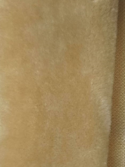 Мех игрушка, пр-во Китай, 280 г/м2, 7 мм, п/э 100%, ш. 150 см, св.бежевый