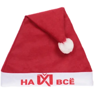 Колпак новогодний текстильный «Нахй всё» 29х37см