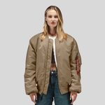 Бомбер Alpha Industries MA-1 Vintage Khaki (Бежевый)