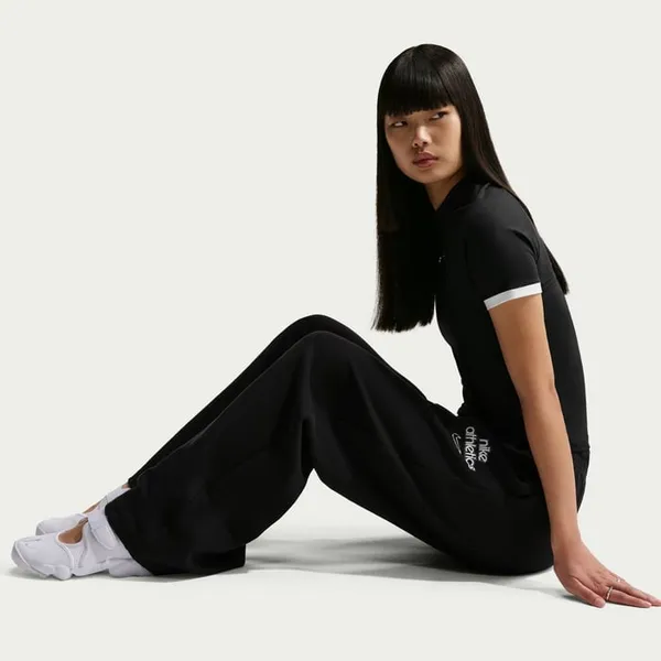 Брюки спортивные женские NIKE W NK PHNX FLC HR PANT WD GLS