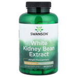 Swanson Vitamins, экстракт белой фасоли, 180 капсул (500 мг в 1 капсуле)