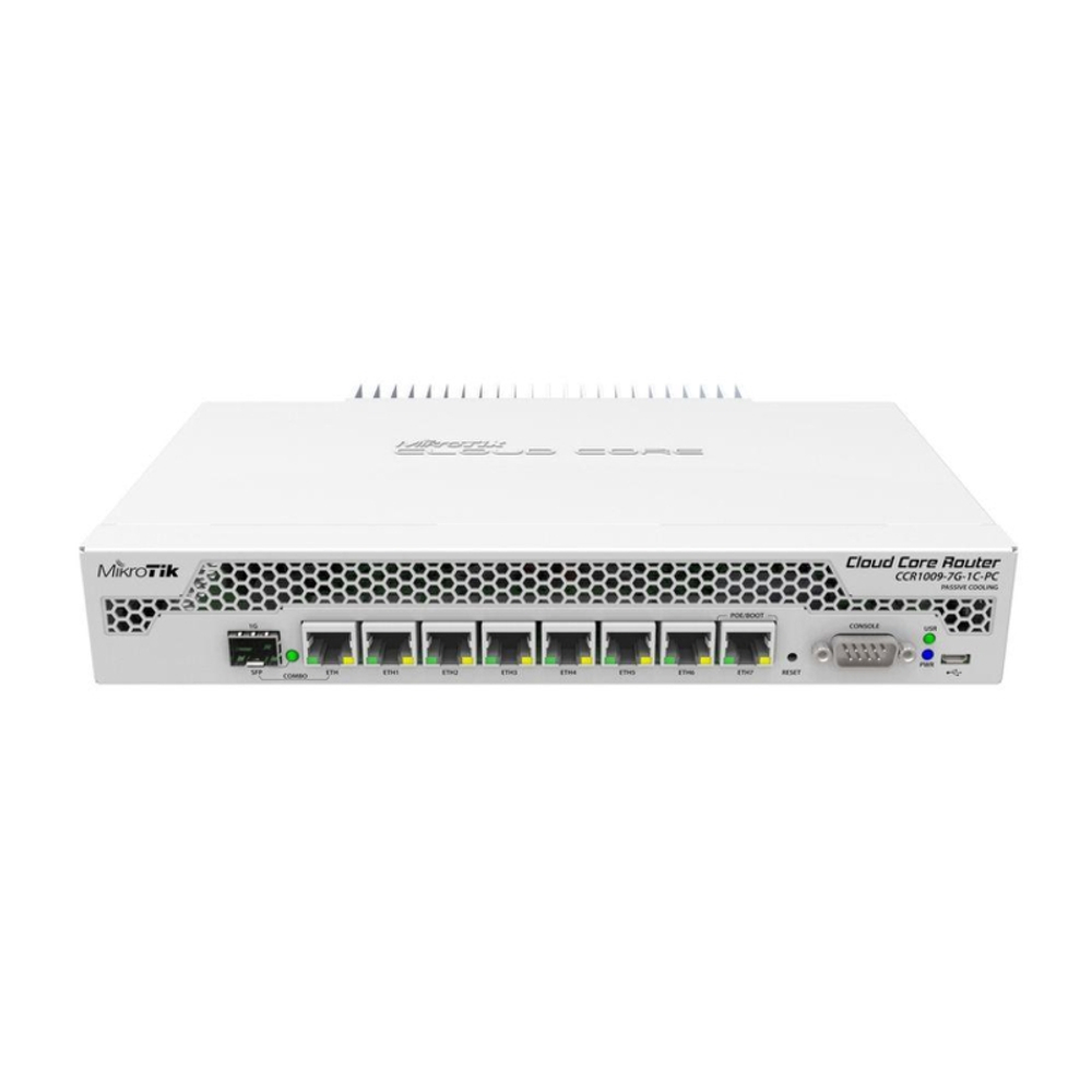 Маршрутизатор Mikrotik CCR1009-7G-1C-PC