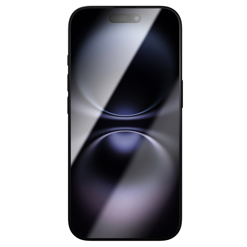 Защитное стекло на экран для iPhone 16 Plus, тонкие черные рамками, G-Rhino