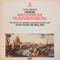 Georg Friedrich Handel, Orchestre De Chambre Jean-Francois Paillard, Jean-Francois Paillard — Wassermusik / Feuerwerksmusik (LP)