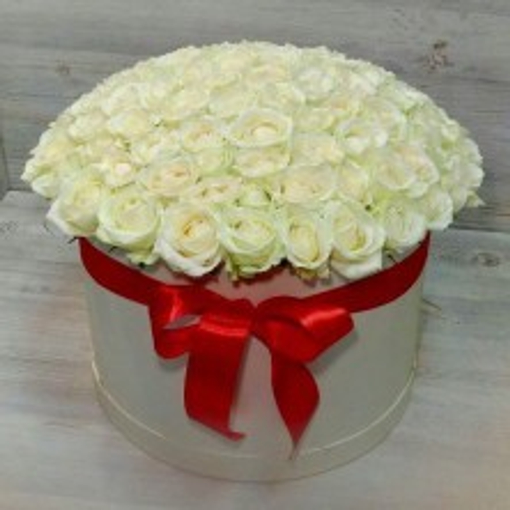Коробка из 101 розы