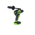 Дрель-шуруповерт аккумуляторная Greenworks GD24DD90 Арт. 3707507, 24V, 90 Нм, бесщеточная, без АКБ и ЗУ