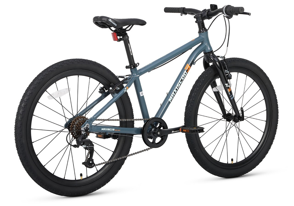 Велосипед 24'' Maxiscoo 3BIKE M Серый Матовый (2025)