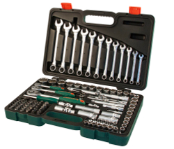 S68H5234111S Набор инструмента универсальный 1/4", 1/2"DR Super Tech, 111 предметов
