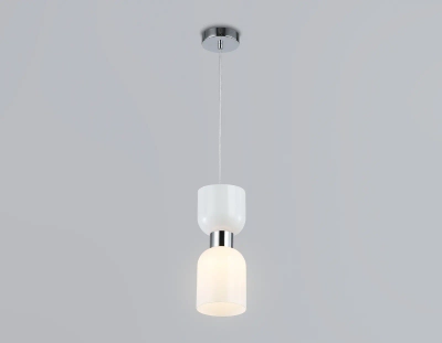 Светильник подвесной LH56081 СH/FR хром/белый матовый E14 max 60W D120*1500