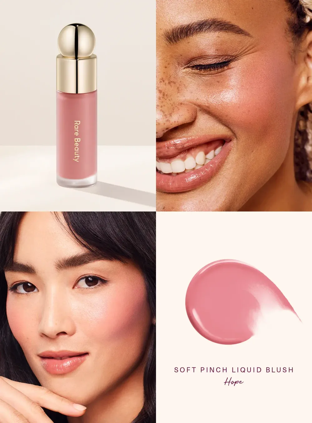 Жидкие румяна Rare Beauty Soft Pinch Dewy Liquid Blush - Hope