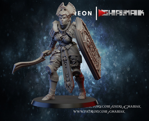 Grand Alliance Death Tomb Kings Tomb Guard Страж гробниц №2 миниатюра для dnd, днд, pathfinder, фентези, Настольная игра, НРИ, Варгейм, РПГ
