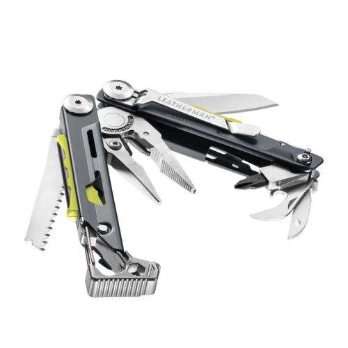 Мультитул Leatherman Signal, 19 функций, серый, нейлоновый чехол