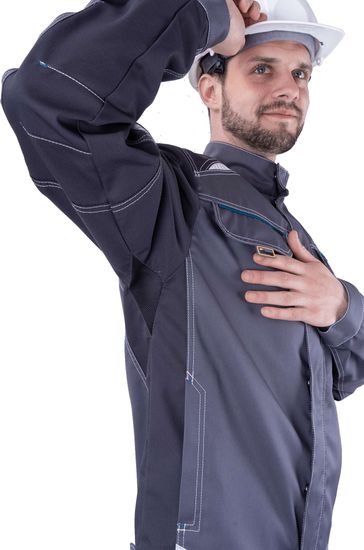 Куртка «Турбо СЕЙФЕТИ (SAFETY)» мужская серая