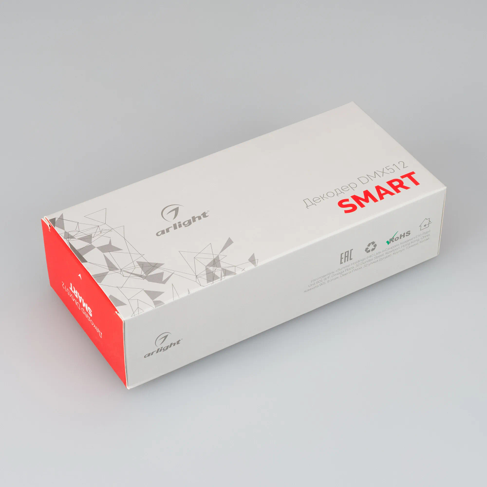 Декодер SMART-K56-DMX (230V, 3x1.5A, XLR3, 2.4G) (Arlight, IP20 Металл, 5 лет) 028450