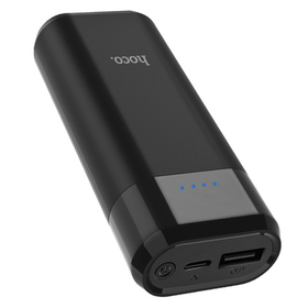 Внешний Аккумулятор (Power Bank) Hoco B35A 5200 mAh (1A, MicroUSB) Черный