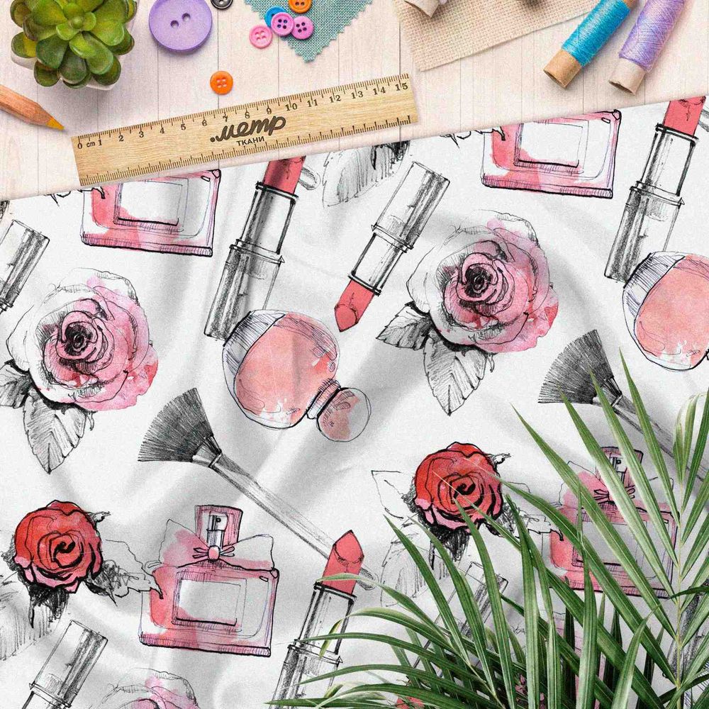 Ткань атлас губная помада