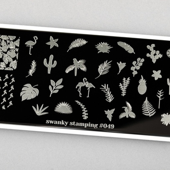 Пластина Swanky Stamping №49