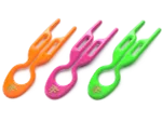 Шпильки No1 Hairpin Коллекция Ибица - Розовый неон, зеленая, оранжевая (набор из 3 шпилек)
