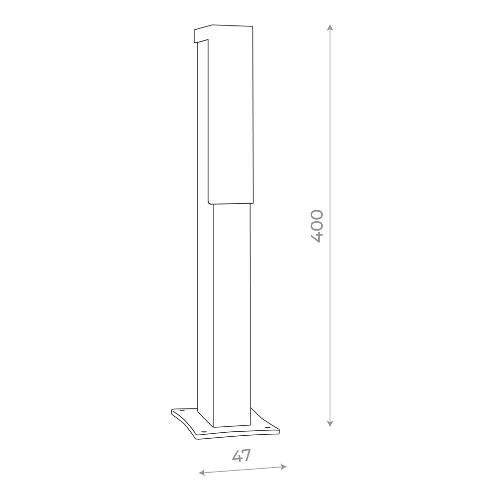 Светильник наземный POSTO LED 6W 4000K