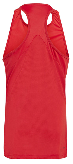 Футболка для девочки теннисная Adidas Club Tank Top - better scarlet