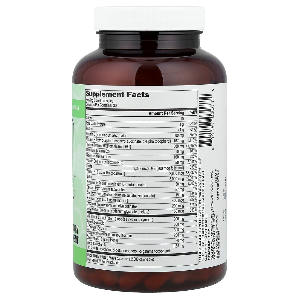 Vitacost, Healthy Liver, 180 Capsules