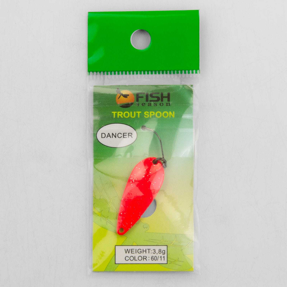 Блесна колеблющаяся Fish Season Dancer (3.8гр)