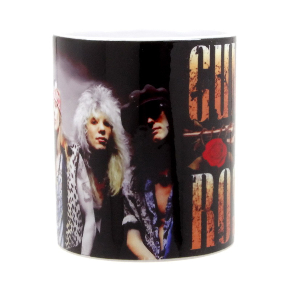 Кружка Guns'n'Roses группа 1987 г. (068)