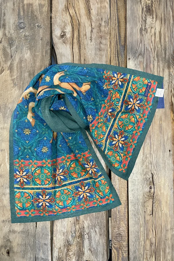 Scarf “Yaroslavl Tiles”