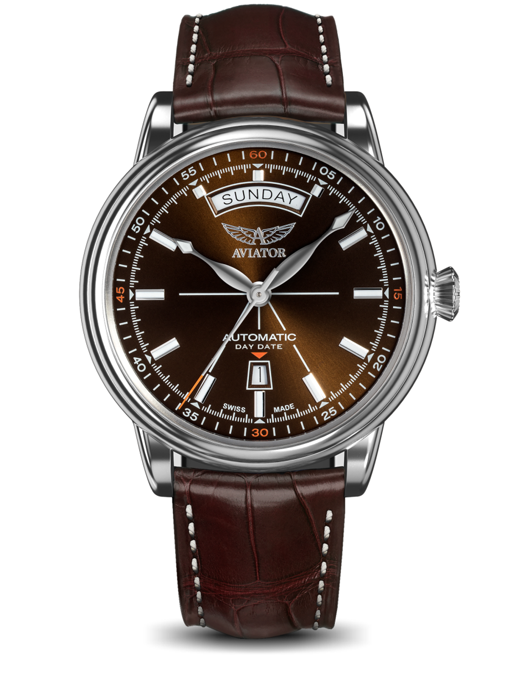 Чаcы механические AVIATOR DOUGLAS DAY DATE V.3.20.0.140.4 мужские