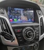 Магнитола для Ford Focus 3 2011-2019 - FarCar S400-TS18 монитор 9.5" QLED на Android 14, CarPlay, 4G SIM-слот