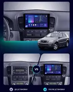 Магнитола для KIA Sorento 1 2006-2011 - Teyes CC4 монитор 9.2" 2K QLED на Android 14, Быстрейшая, Snapdragon 680, DSP, CarPlay, 4G SIM-слот