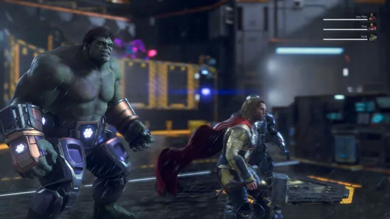 PS5 Marvel Avengers / Мстители PPSA-01632 (Б/У, Полностью на русском языке)