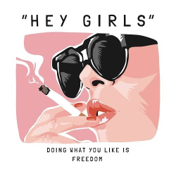 принт Hey girls