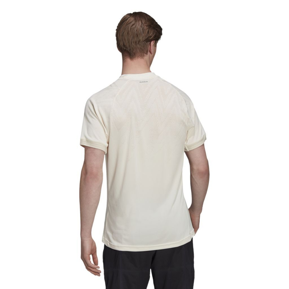 Мужская теннисная футболка Adidas Tennis Freelift T-Shirt Primeblue M - wonder white