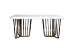 33FS-1800-STOL/OB-BEL Стол обеденный Pearl White 180*90*76.2см