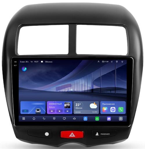 Магнитола для Mitsubishi ASX, Peugeot 4008, Citroen C4 Aircross 2010-2016 - Kuberg QLed+2K, Android 14, TS105, Быстрейшая, CarPlay, SIM-слот