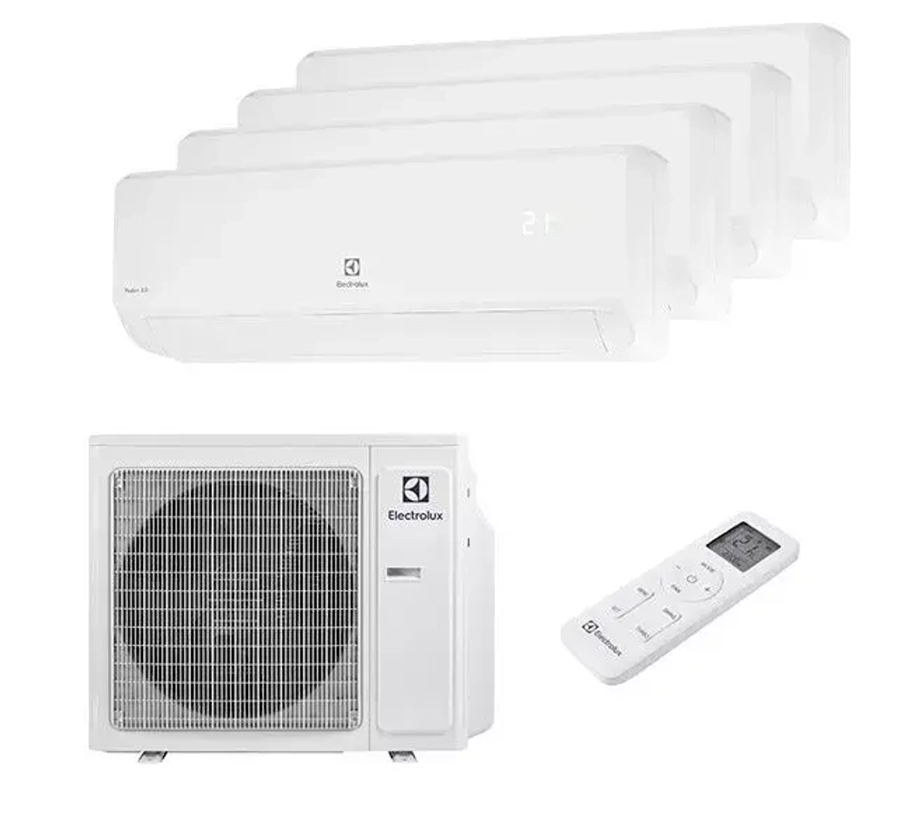 Мульти сплит-система на 5 комнаты Electrolux серия Fusion 2.0 (25+25+25+25+25 кв.м.)