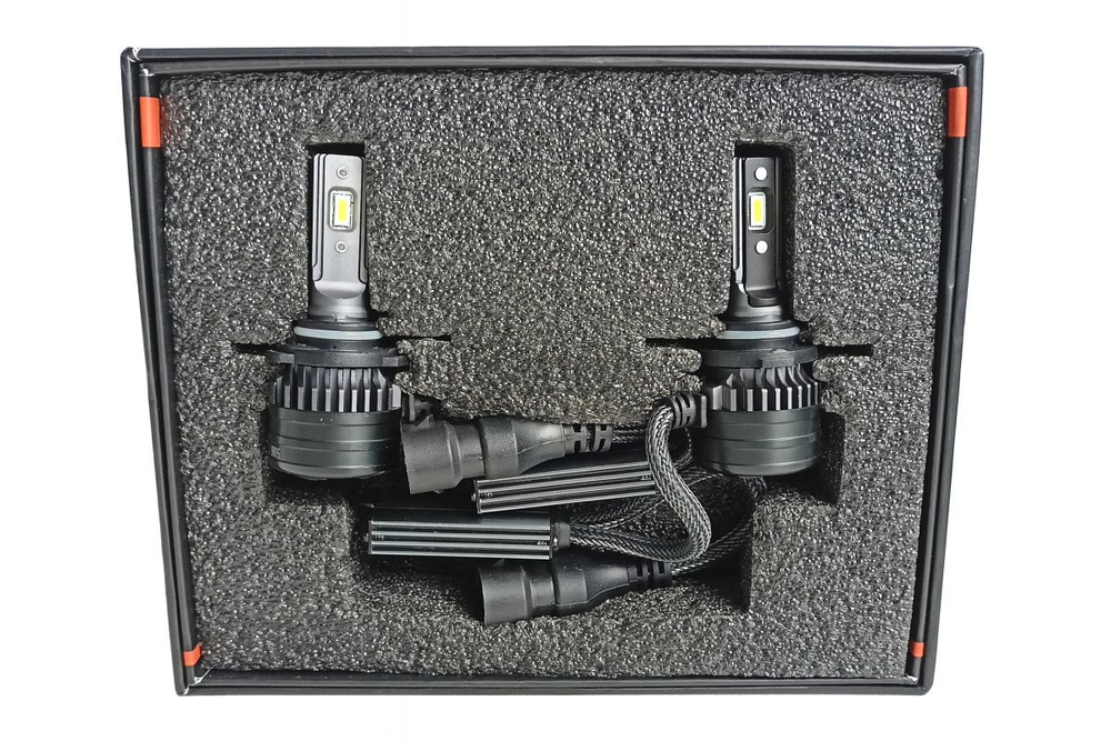 Светодиодные автомобильные LED лампы Aozoom L7 HB3 (9005) 6500K 12V
