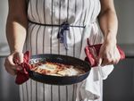 Прихватка IKEA HILDEGUN (ХИЛЬДЕГУН), Красный, 19х19 см