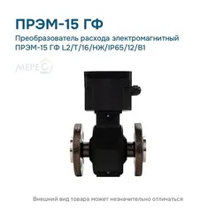 Преобразователь расхода электромагнитный ПРЭМ-15 ГФ L2/T/16/НЖ/IP65/12/B1