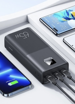 Внешний аккумулятор повербанк Power Bank 30000mAh 65W Black USAMS(usams-at)