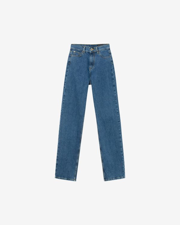 Джинсы 2355 Slim Straight женские medium blue - фото 1