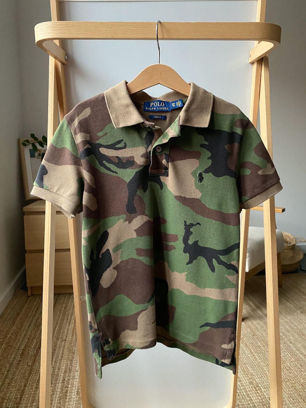 Хлопковое поло Ralph Lauren, 128