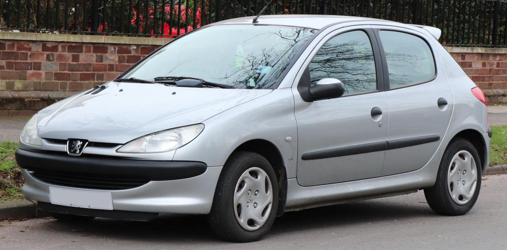 Арка левая Peugeot 206 hatcback 5 door 1998-2012 хэтчбек