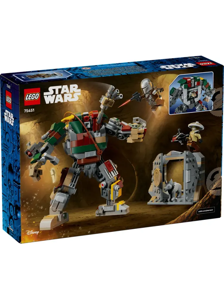Конструктор Star Wars 75451 Дворец Хаттов Мандалорец и Грогу