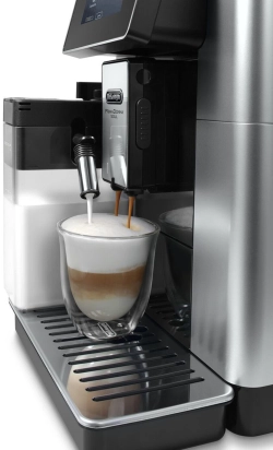 Кофемашина Delonghi Primadonna Soul ECAM610.55.SB 1450Вт черный/серебристый
