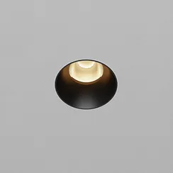 Точечный светильник Dip DL124-10W-3K-TRS-B Maytoni